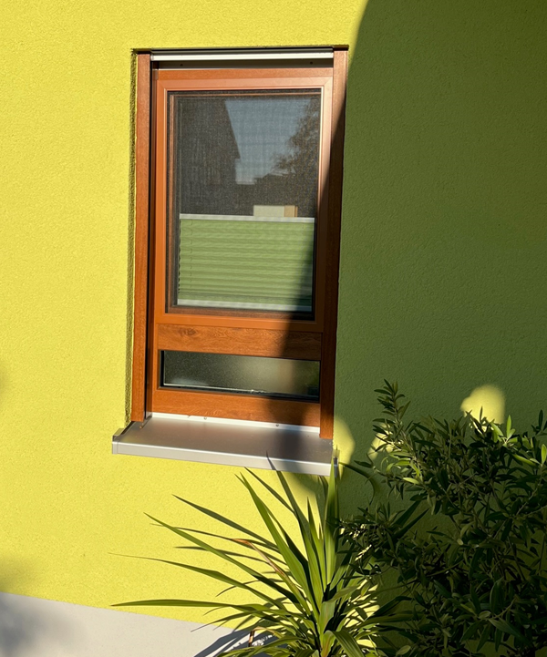 gut isoliertes Fenster